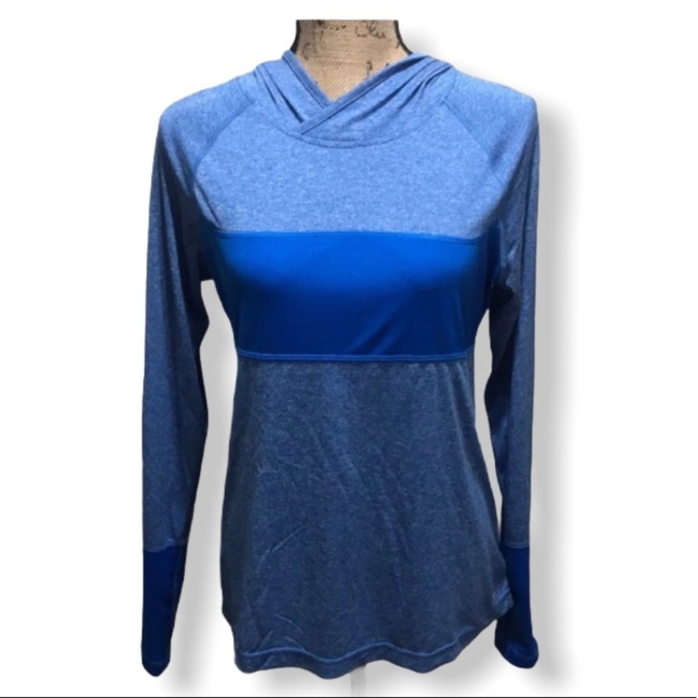 {Champion} Galaxy Blue Active Hooded Pullover